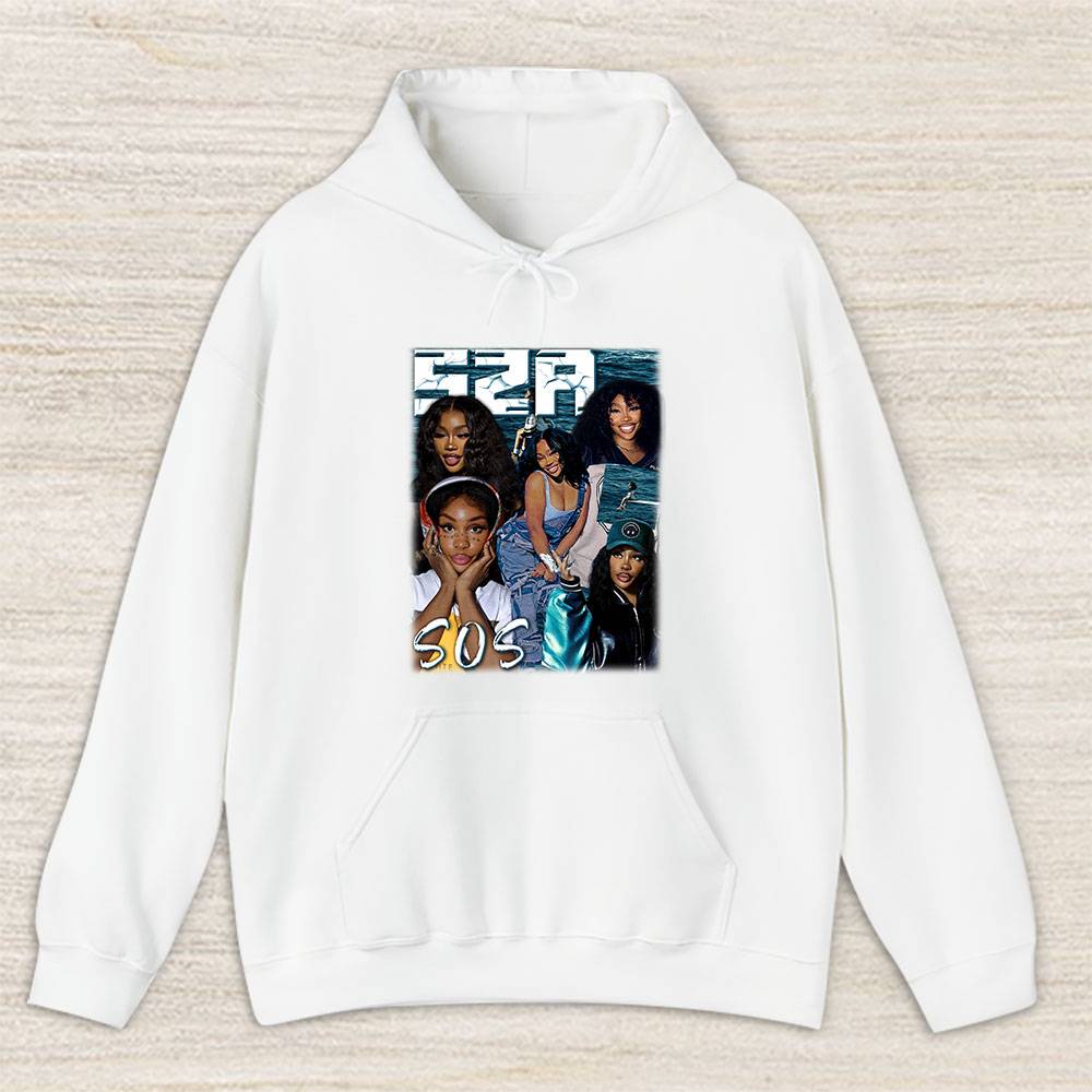 Vintage Sza Sos Fan Hoodie, Sza Sos Album Unisex Pullover Hoodie