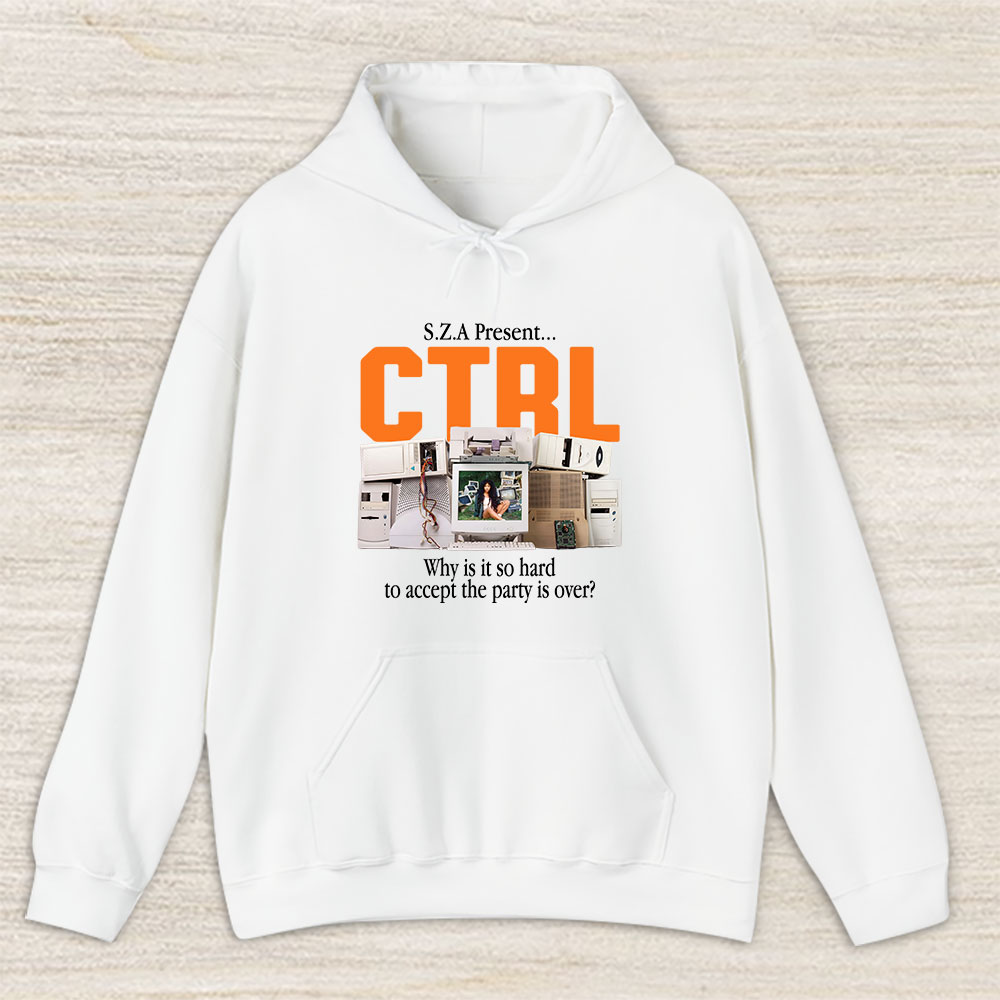 Vintage Sza Drew Fan Hoodie, Sza Drew Barrymore Ctrl Album Unisex Pullover Hoodie