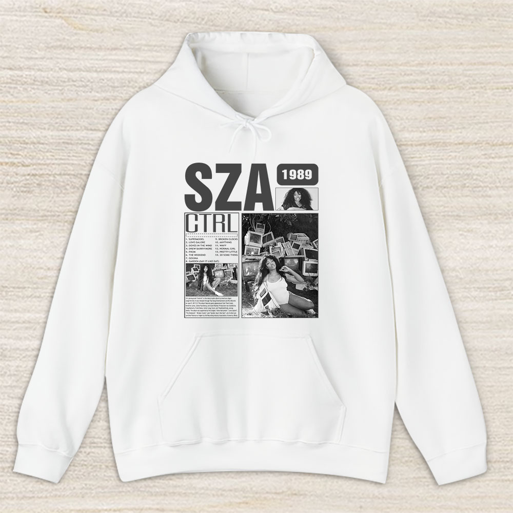 Vintage Sza Ctrl Fan Hoodie, Sza Ctrl Album Unisex Pullover Hoodie