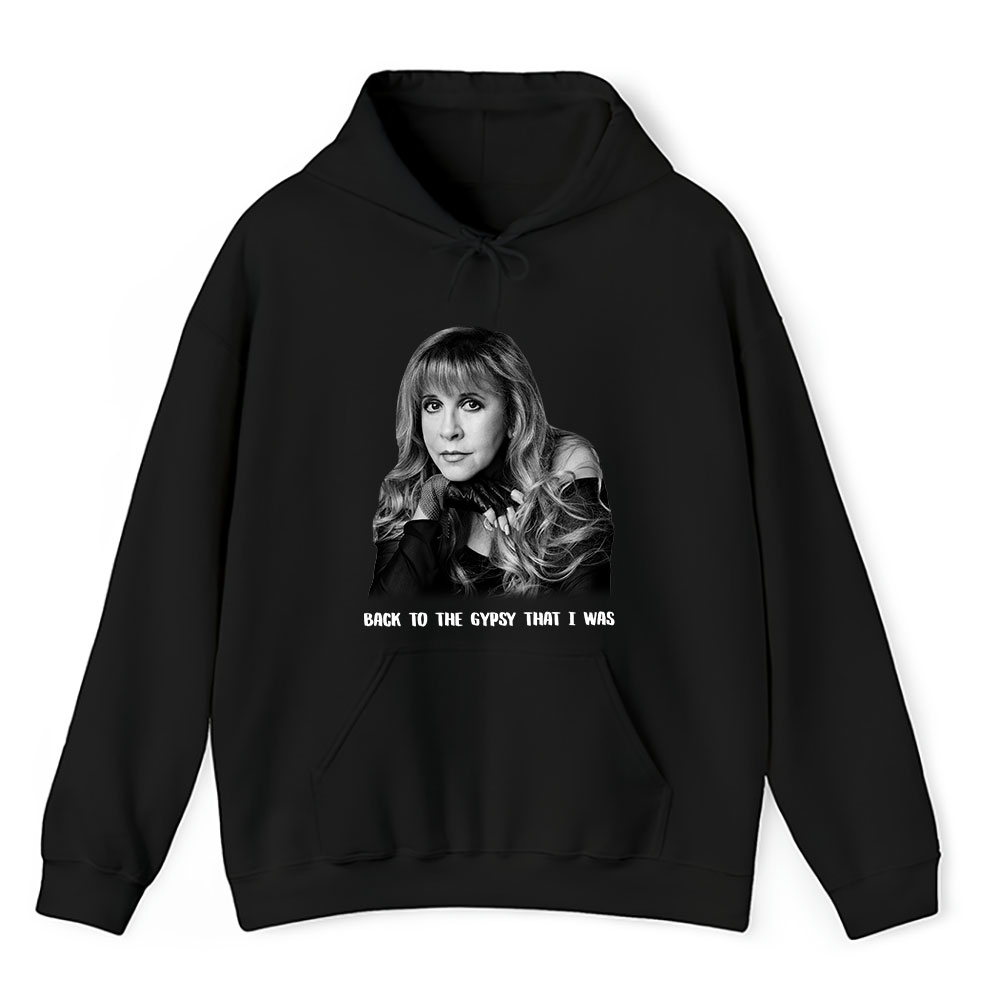 Vintage Stevie Nicks Fan Hoodie, Stevie Nicks Back To The Gipsy That I Was Unisex Hoodie