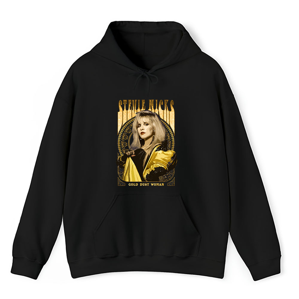 Vintage Stevie Nicks Fan Hoodie, Stevie Nicks Gold Dust Woman Unisex Hoodie