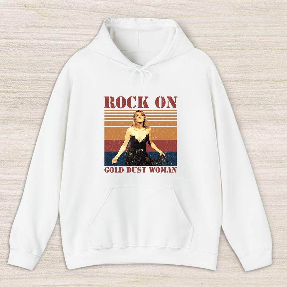 Vintage Stevie Nicks Fan Hoodie, Stevie Nicks Gold Dust Woman Unisex Hoodie