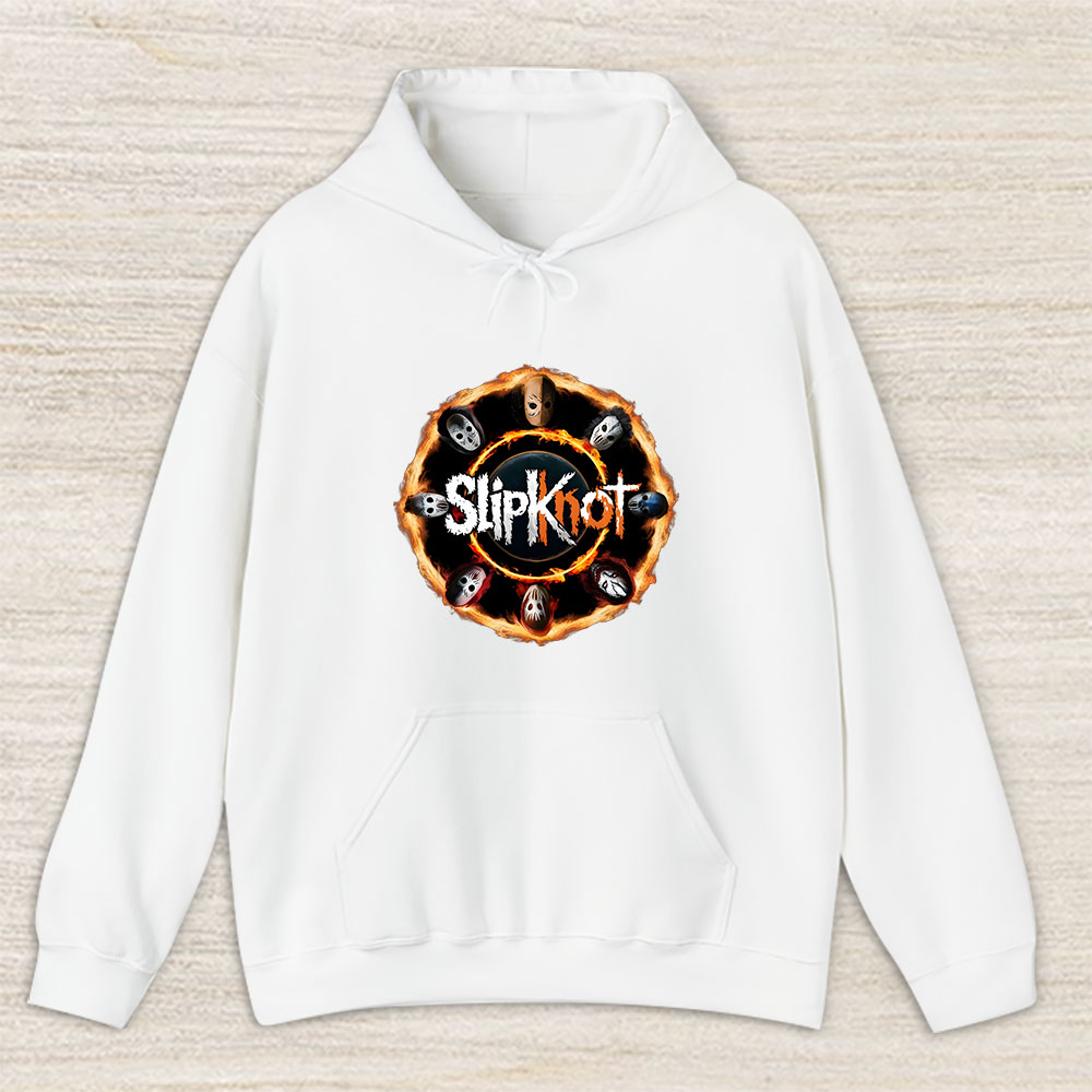 Vintage Slipknot 90s Fan Hoodie, Slipknot 90s Rock Band Heavy Metal The Masked Men Unisex Hoodie