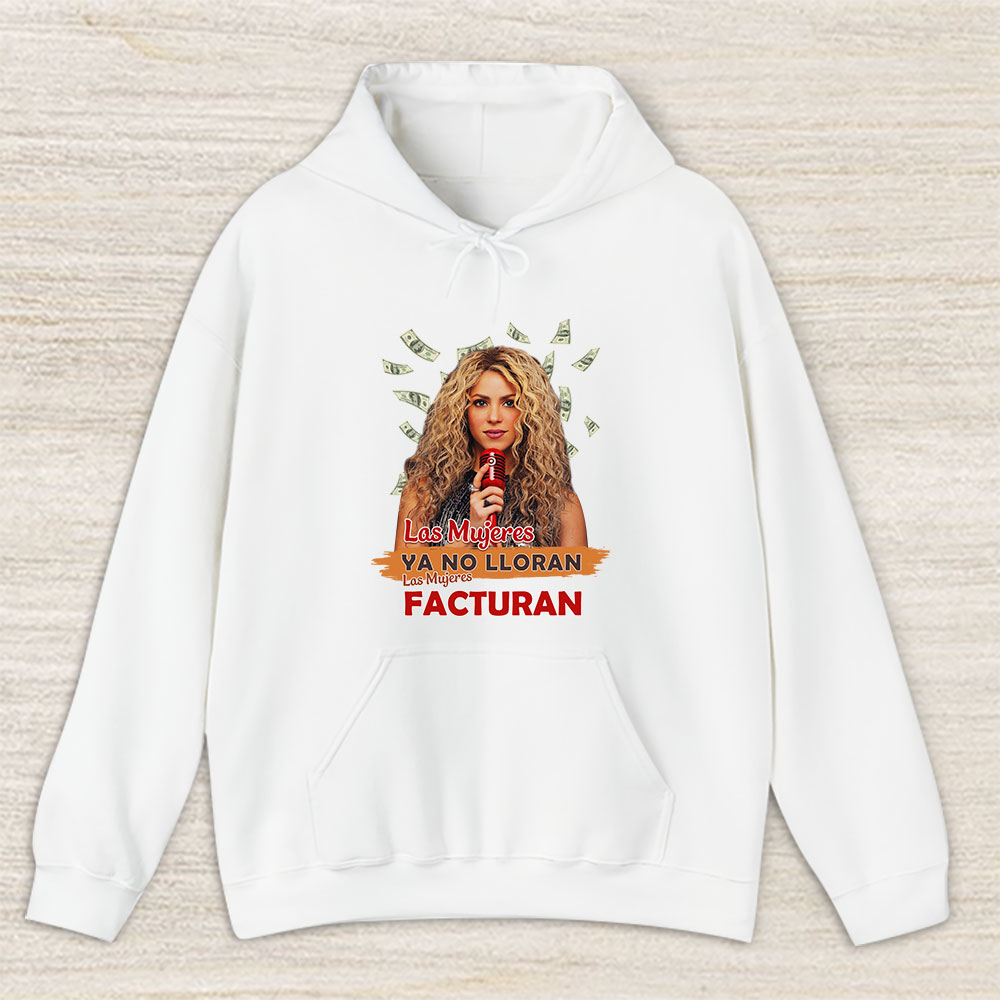 Vintage Shakira Las Fan Hoodie, Shakira Las Mujeres Ya No Lloran Album Unisex Hoodie
