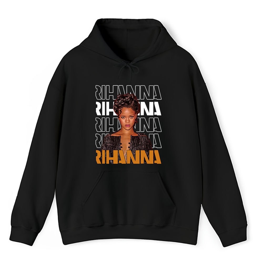 Vintage Rihanna Robyn Fan Hoodie, Rihanna Robyn Riri Badgal Navy Vintage Hip Hop Rap Unisex Hoodie