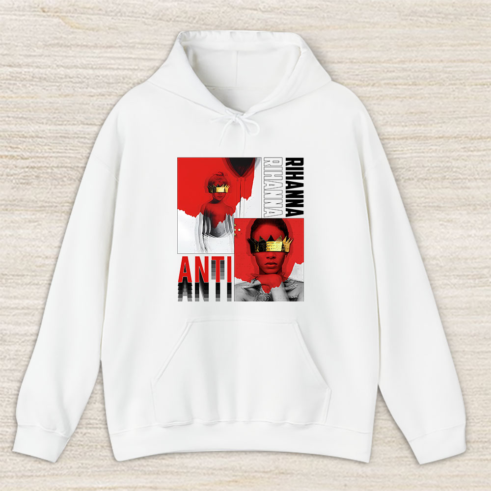 Vintage Rihanna Pop Fan Hoodie, Rihanna Pop Album Anti Vintage Bootleg Shirt Unisex Hoodie