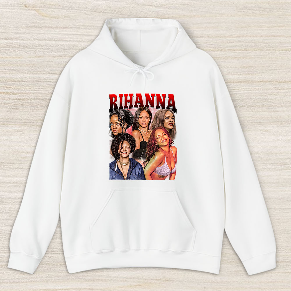 Vintage Rihanna Robyn Fan Hoodie, Rihanna Robyn Riri Badgal Navy Vintage Hip Hop Rap Unisex Hoodie