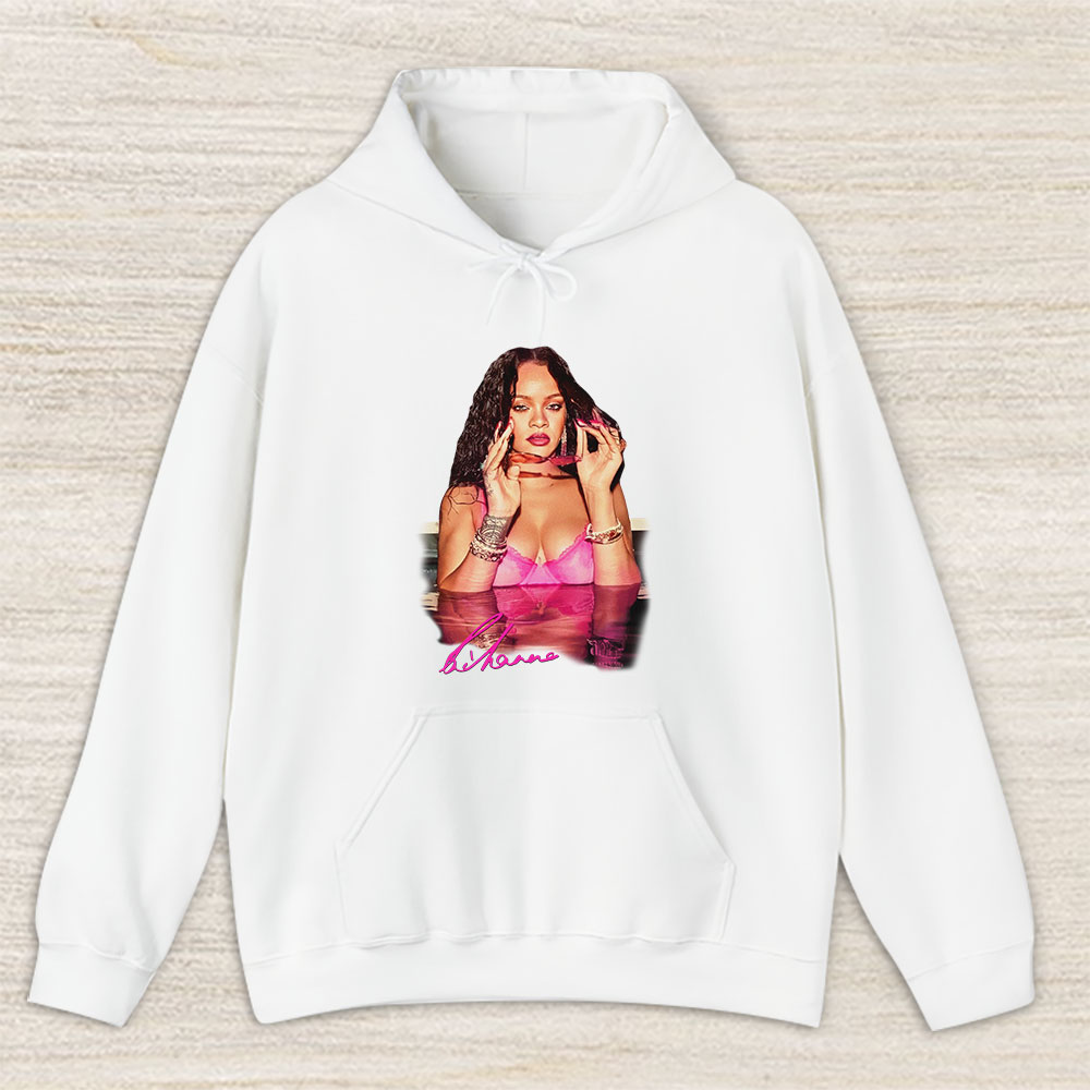 Vintage Rihanna Robyn Fan Hoodie, Rihanna Robyn Riri Badgal Navy Vintage Hip Hop Rap Unisex Hoodie