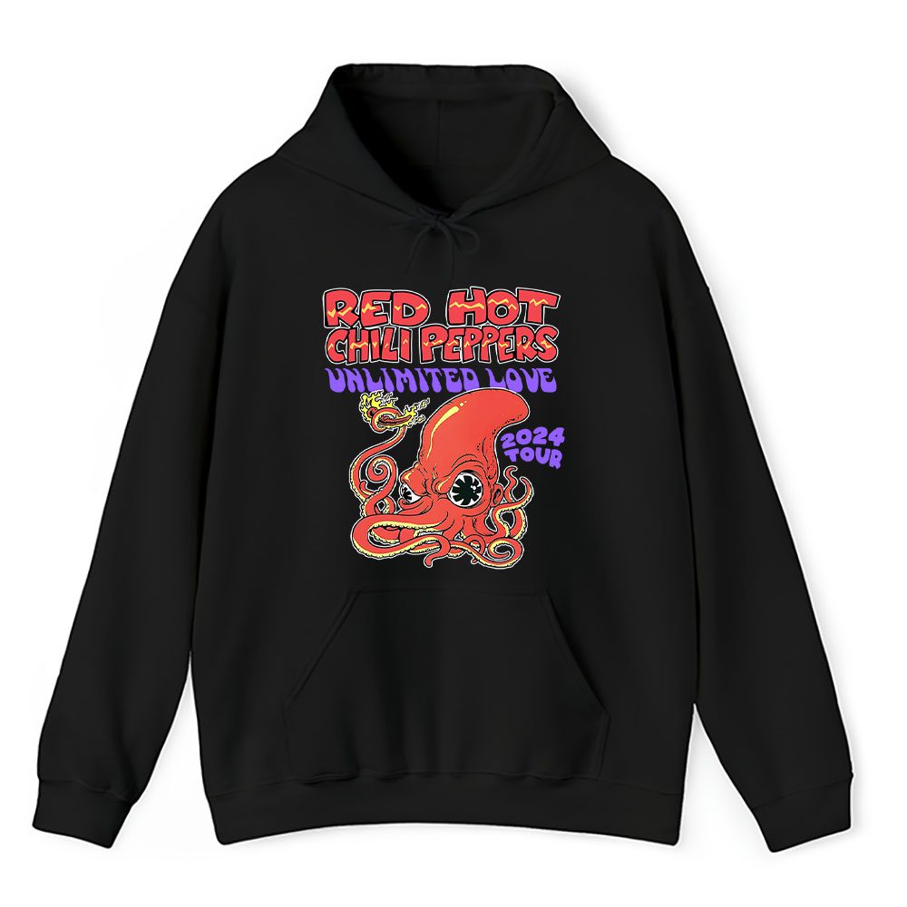 Vintage Red Hot Fan Hoodie, Red Hot Chili Peppers The Chili Peppers Rhcp Unisex Hoodie
