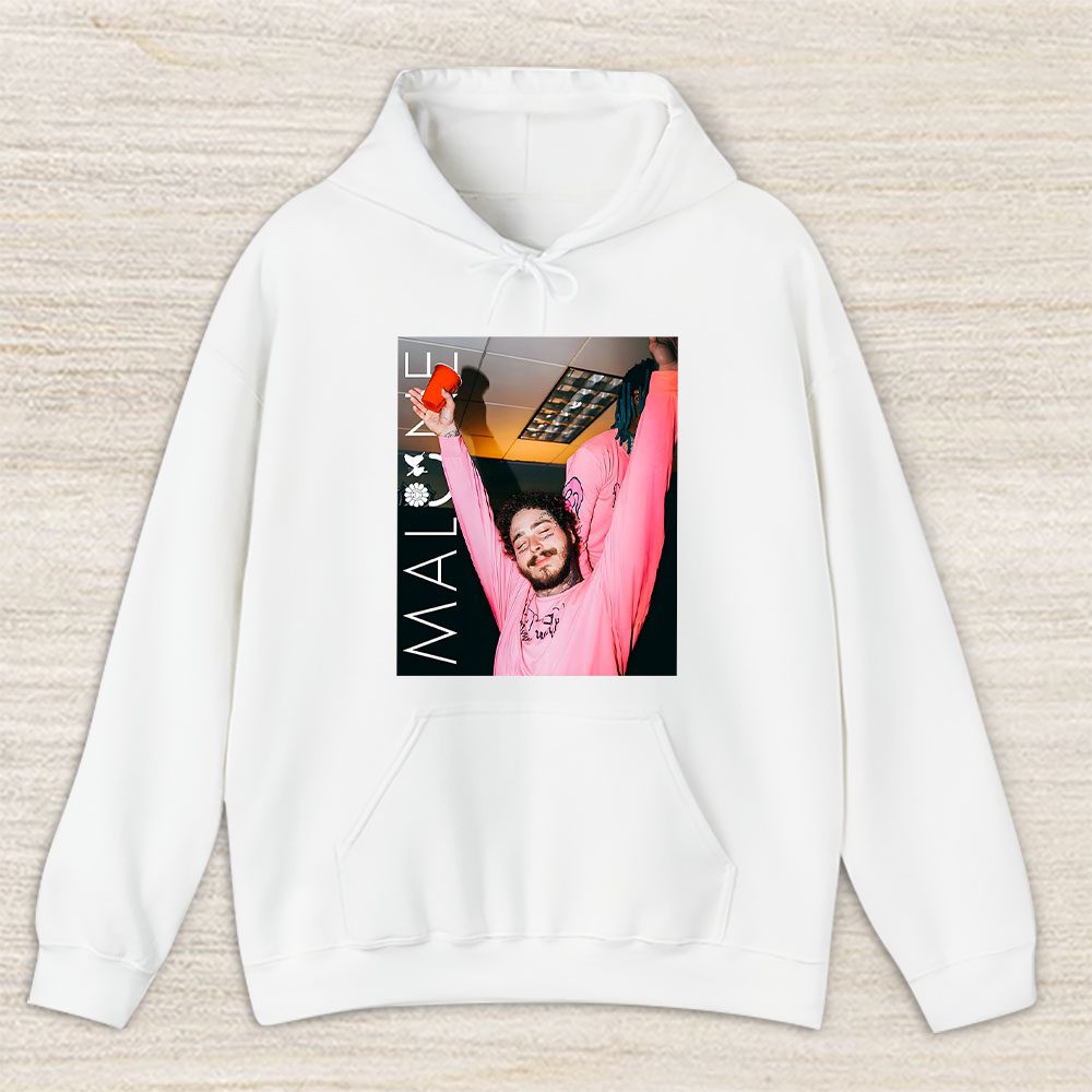 Vintage Post Malone Fan Hoodie, Post Malone Posty Retro Super Bowl Unisex Hoodie