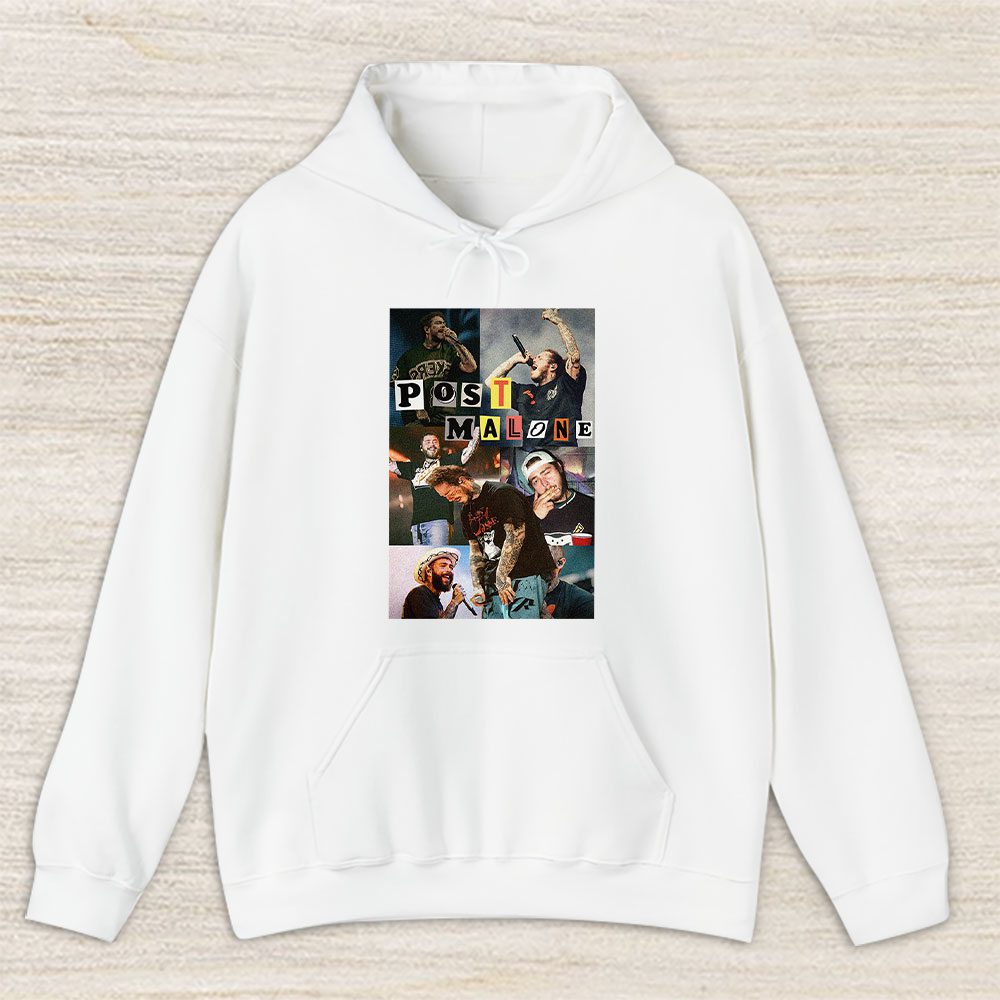 Vintage Post Malone Fan Hoodie, Post Malone Posty Retro Super Bowl Unisex Hoodie