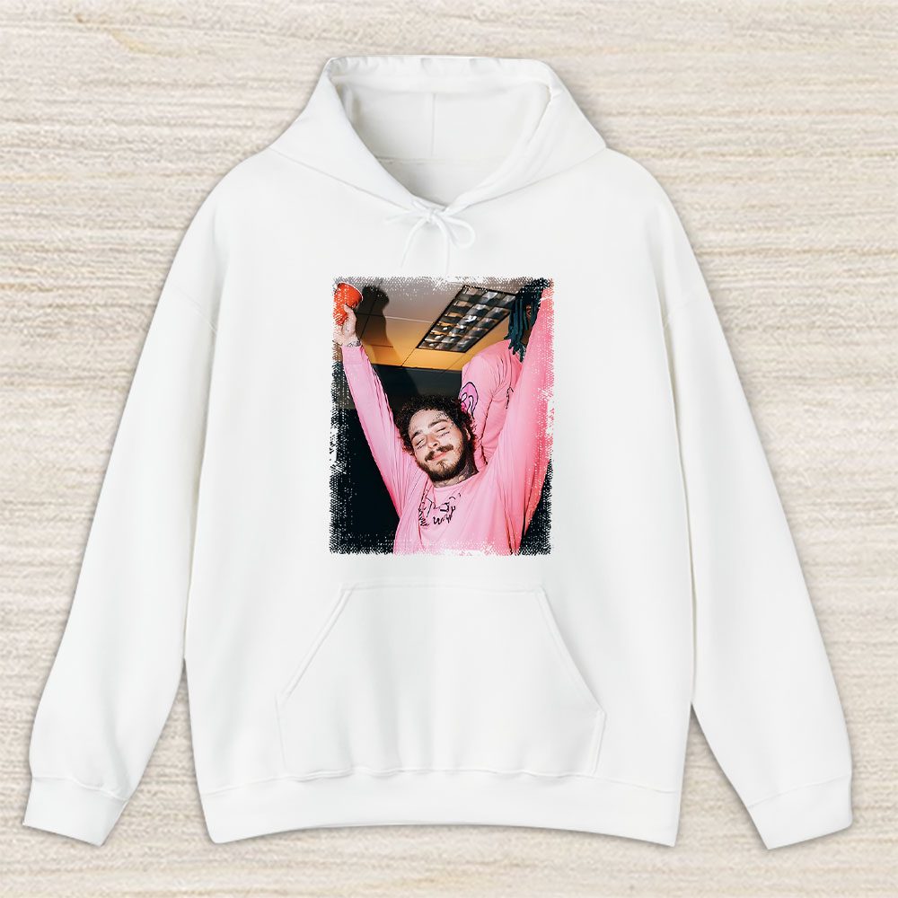 Vintage Post Malone Fan Hoodie, Post Malone Posty Retro Super Bowl Unisex Hoodie