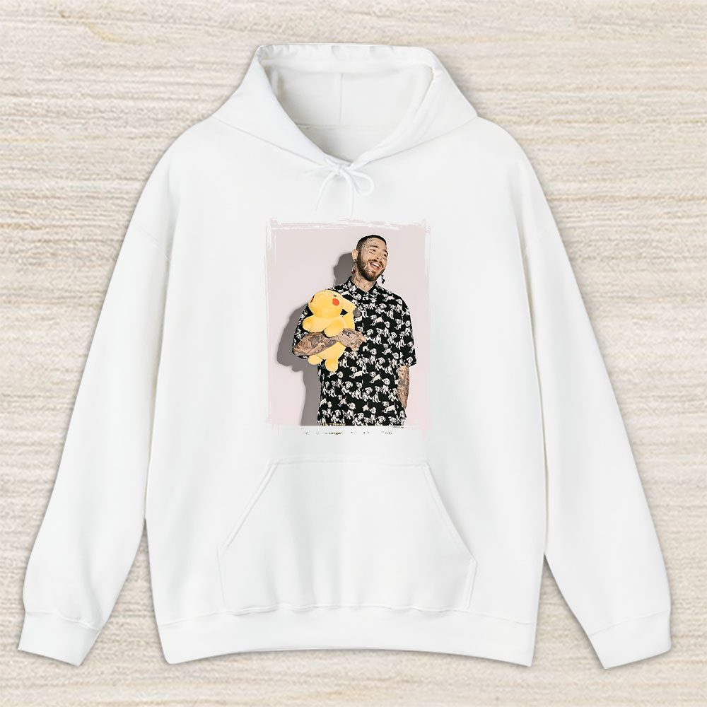 Vintage Post Malone Fan Hoodie, Post Malone Posty Retro Super Bowl Unisex Hoodie