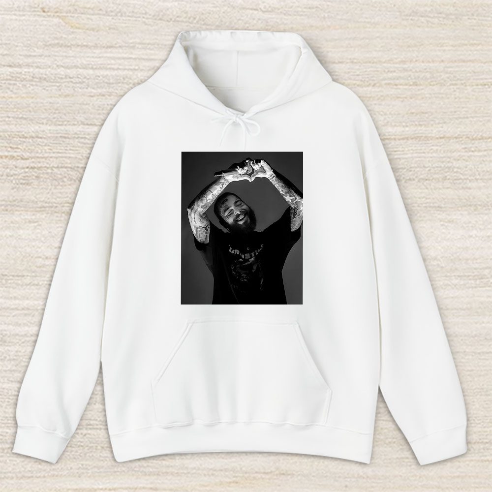 Vintage Post Malone Fan Hoodie, Post Malone Posty Retro Super Bowl Unisex Hoodie