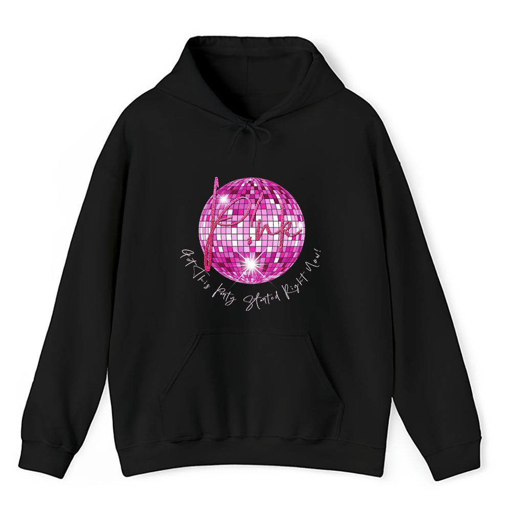Vintage P!nk Get Fan Hoodie, P!nk Get The Party Started Song Unisex Hoodie For Fans
