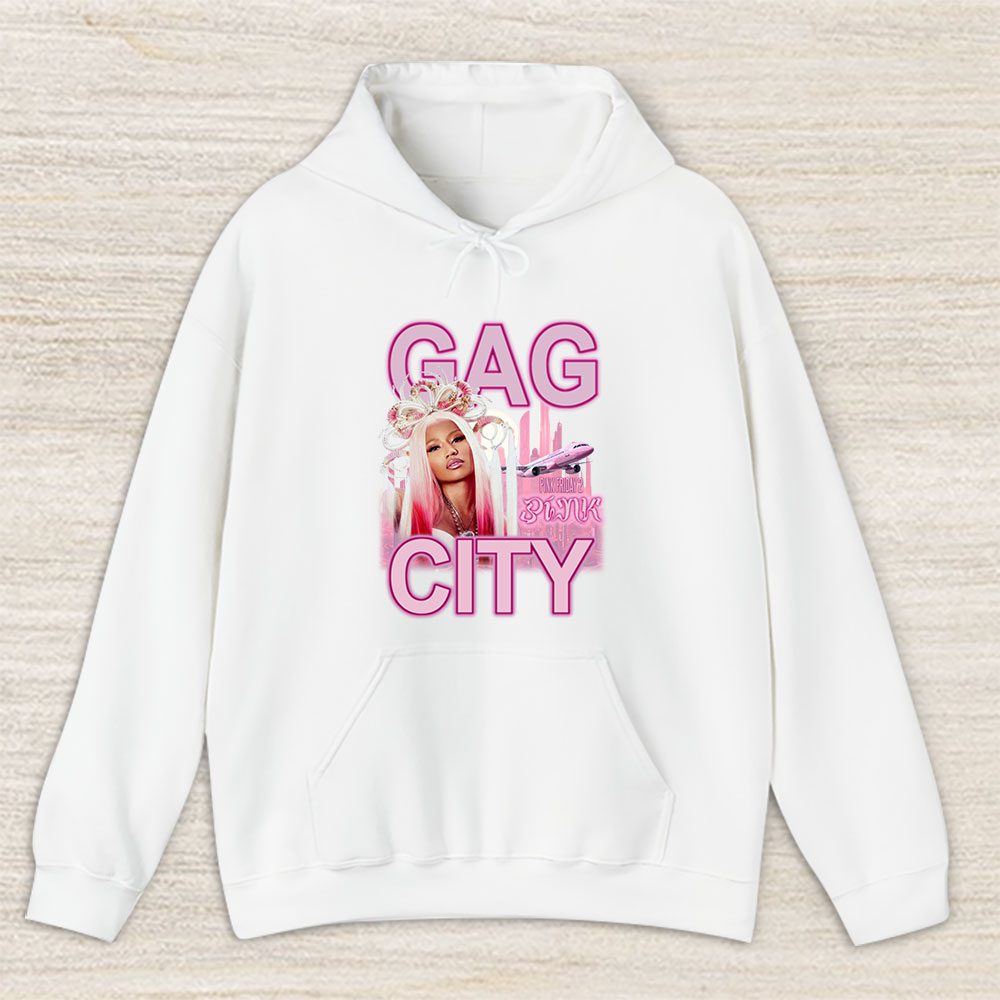 Vintage Nicki Minaj Fan Hoodie, Nicki Minaj Gag City Deluxe Unisex Hoodie