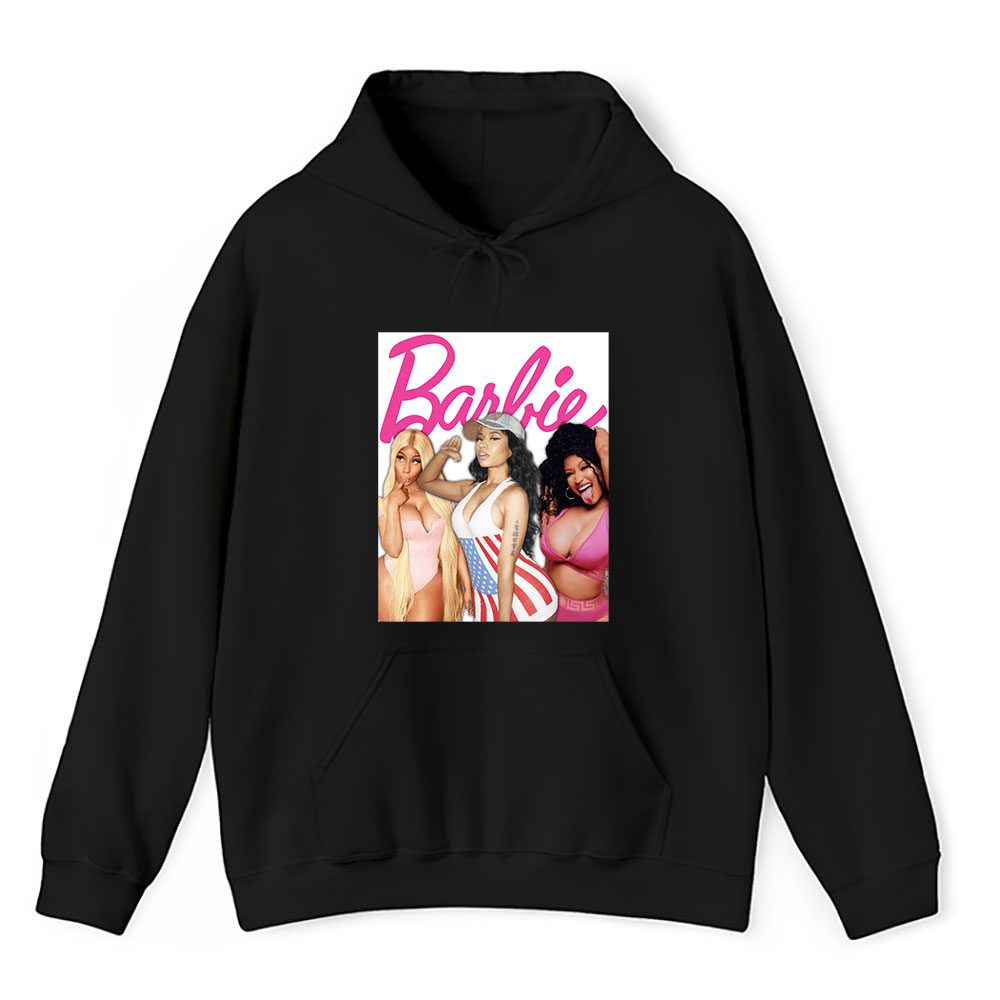 Vintage Nicki Minaj Fan Hoodie, Nicki Minaj Barbie Unisex Hoodie