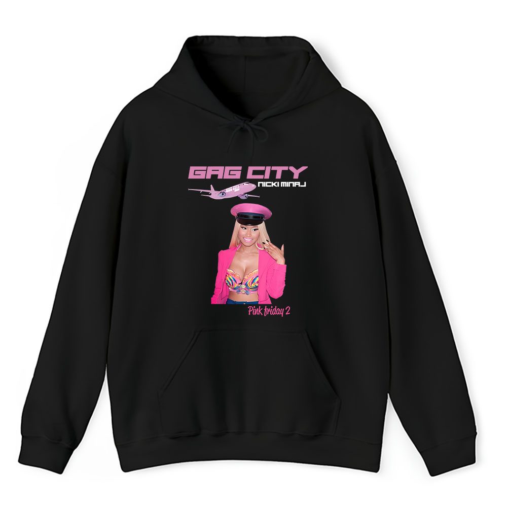 Vintage Nicki Minaj Fan Hoodie, Nicki Minaj Gag City Deluxe Unisex Hoodie