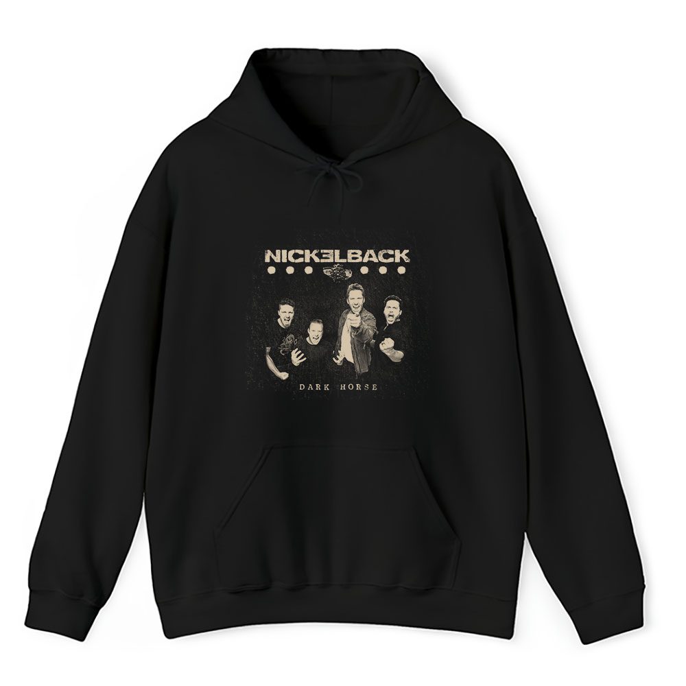 Vintage Nickelback Dark Fan Hoodie, Nickelback Dark Horse Unisex Hoodie