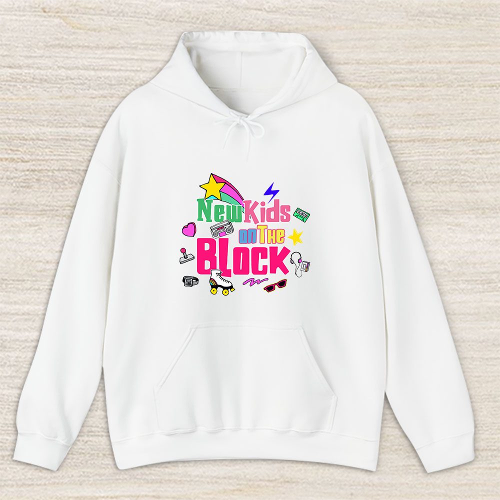 Vintage New Kids Fan Hoodie, New Kids On The Block The Blockheads Nkotb Unisex Hoodie