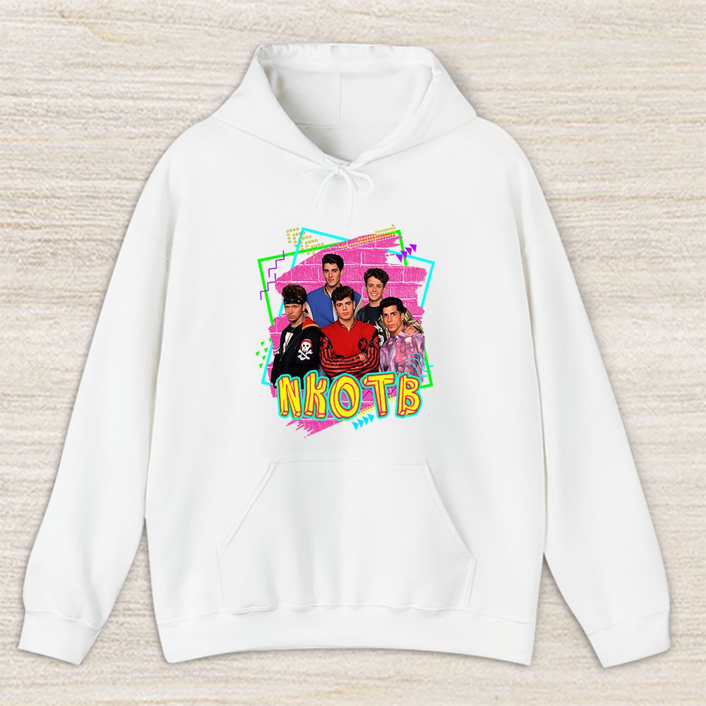 Vintage New Kids Fan Hoodie, New Kids On The Block The Blockheads Nkotb Unisex Hoodie