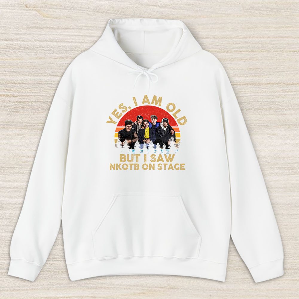 Vintage New Kids Fan Hoodie, New Kids On The Block Nkotb Girl Im Not Old Im Vintage Unisex Hoodie