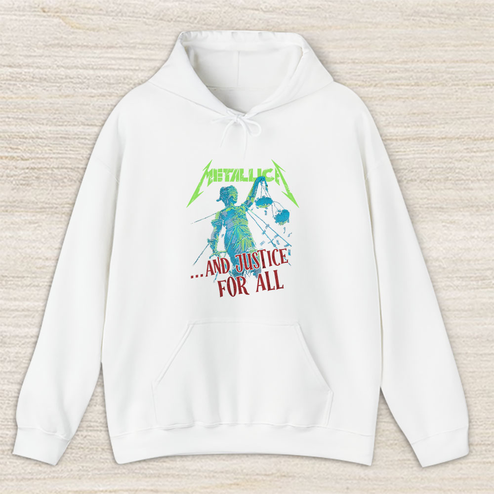 Vintage Metallica And Fan Hoodie, Metallica And Justice For All Unisex Pullover Hoodie