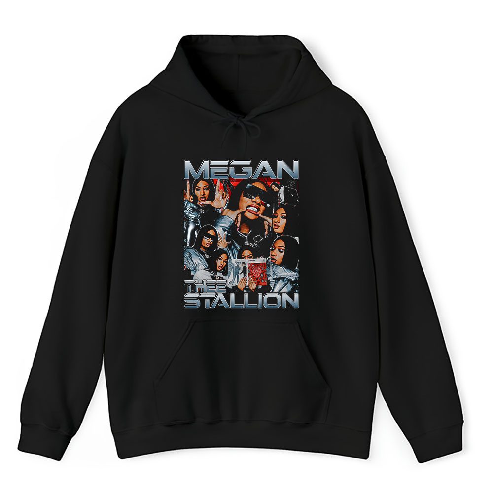 Vintage Megan Thee Fan Hoodie, Megan Thee Stallion Hot Girl Meg Trap Queen Unisex Hoodie For Fans