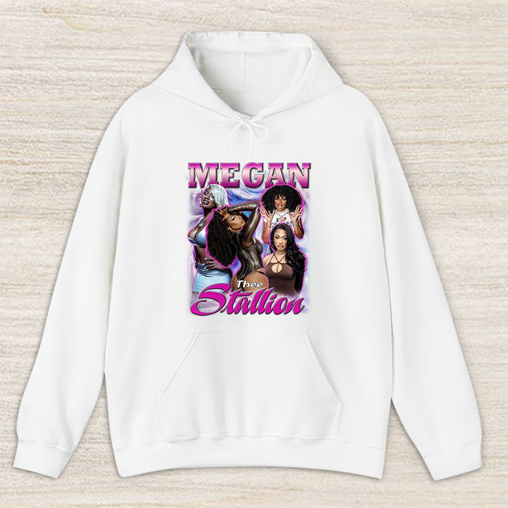 Vintage Megan Thee Fan Hoodie, Megan Thee Stallion Hot Girl Meg Trap Queen Unisex Hoodie For Fans