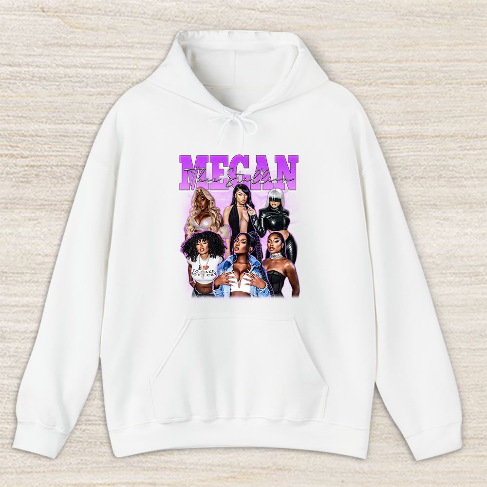 Vintage Megan Thee Fan Hoodie, Megan Thee Stallion Hot Girl Meg Trap Queen Unisex Hoodie For Fans