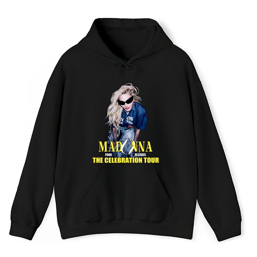 Vintage Madonna The Fan Hoodie, Madonna The Queen Of Pop Madge Black Unisex Hoodie
