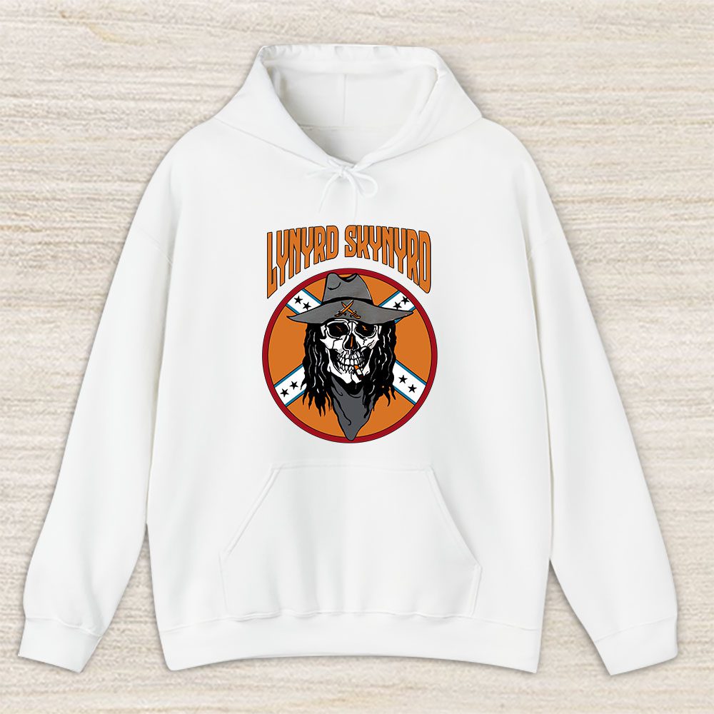 Vintage Lynyrd Skynyrd Fan Hoodie, Lynyrd Skynyrd The Southern Rock Kings Bleached Sublimation Unisex Hoodie For Fans