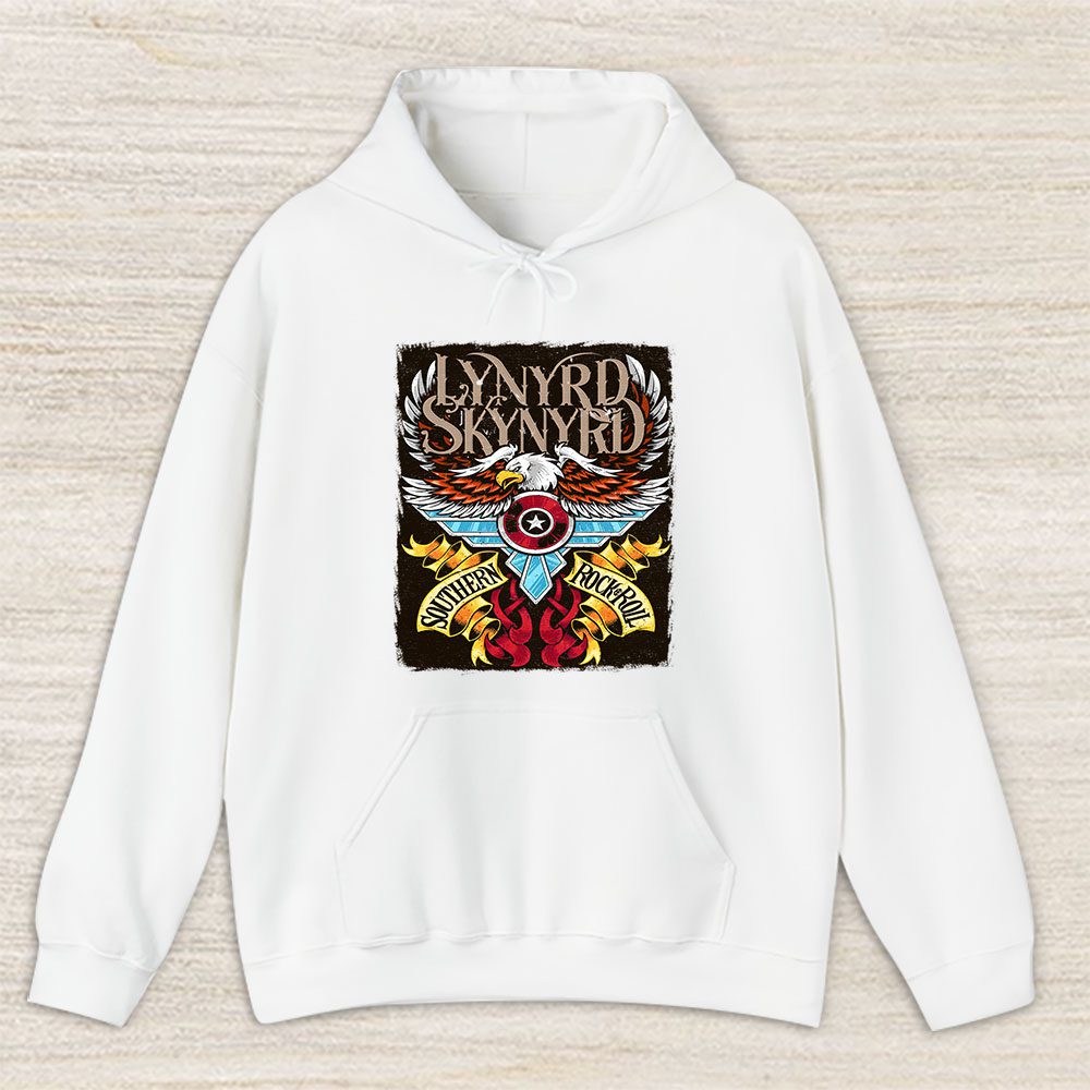 Vintage Lynyrd Skynyrd Fan Hoodie, Lynyrd Skynyrd Free Bird Song Unisex Hoodie For Fans