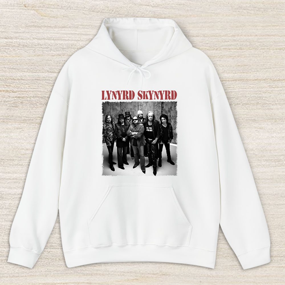 Vintage Lynyrd Skynyrd Fan Hoodie, Lynyrd Skynyrd The Southern Rock Kings Bleached Sublimation Unisex Hoodie For Fans