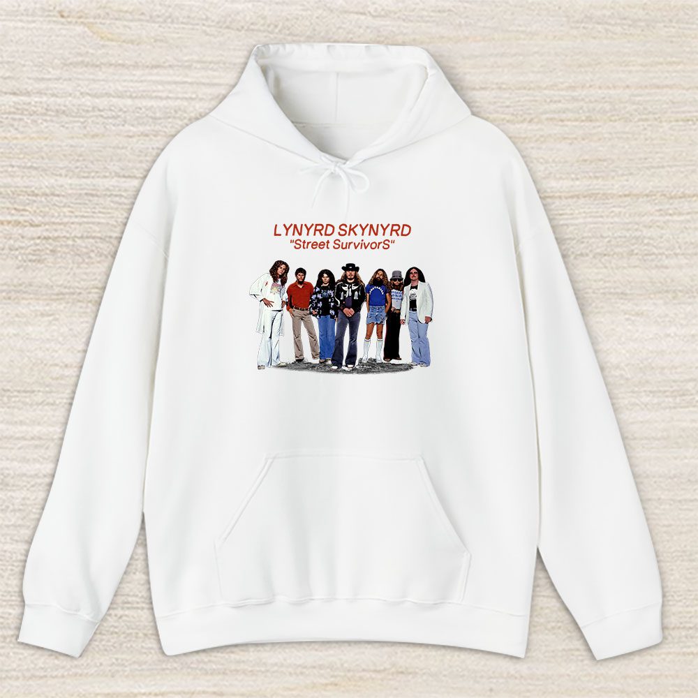 Vintage Lynyrd Skynyrd Fan Hoodie, Lynyrd Skynyrd Street Survivor Album Unisex Hoodie For Fans