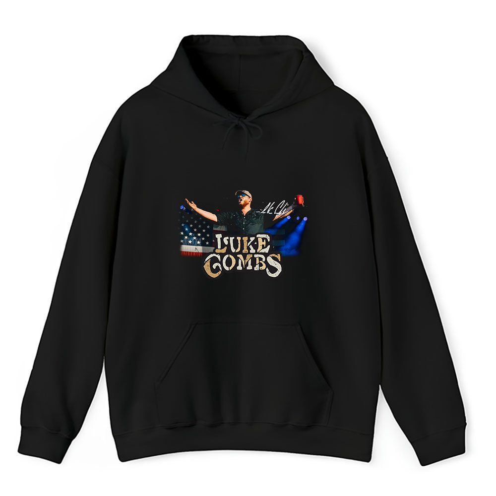 Vintage Luke Combs Fan Hoodie, Luke Combs Growin Up And Gettin Old Unisex Hoodie