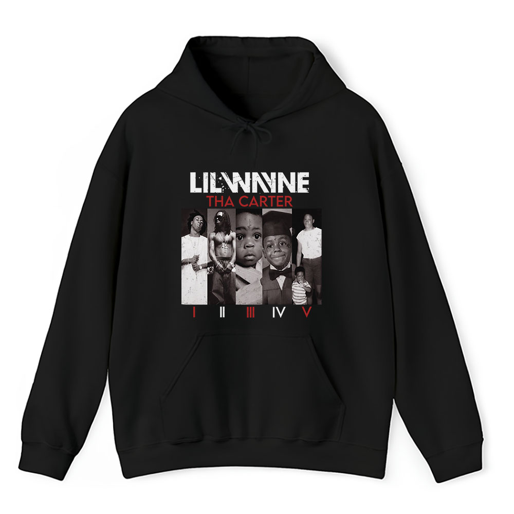Vintage Lil Wayne Fan Hoodie, Lil Wayne Tha Carter Album Vintage Inspired 90s Rap Unisex Hoodie