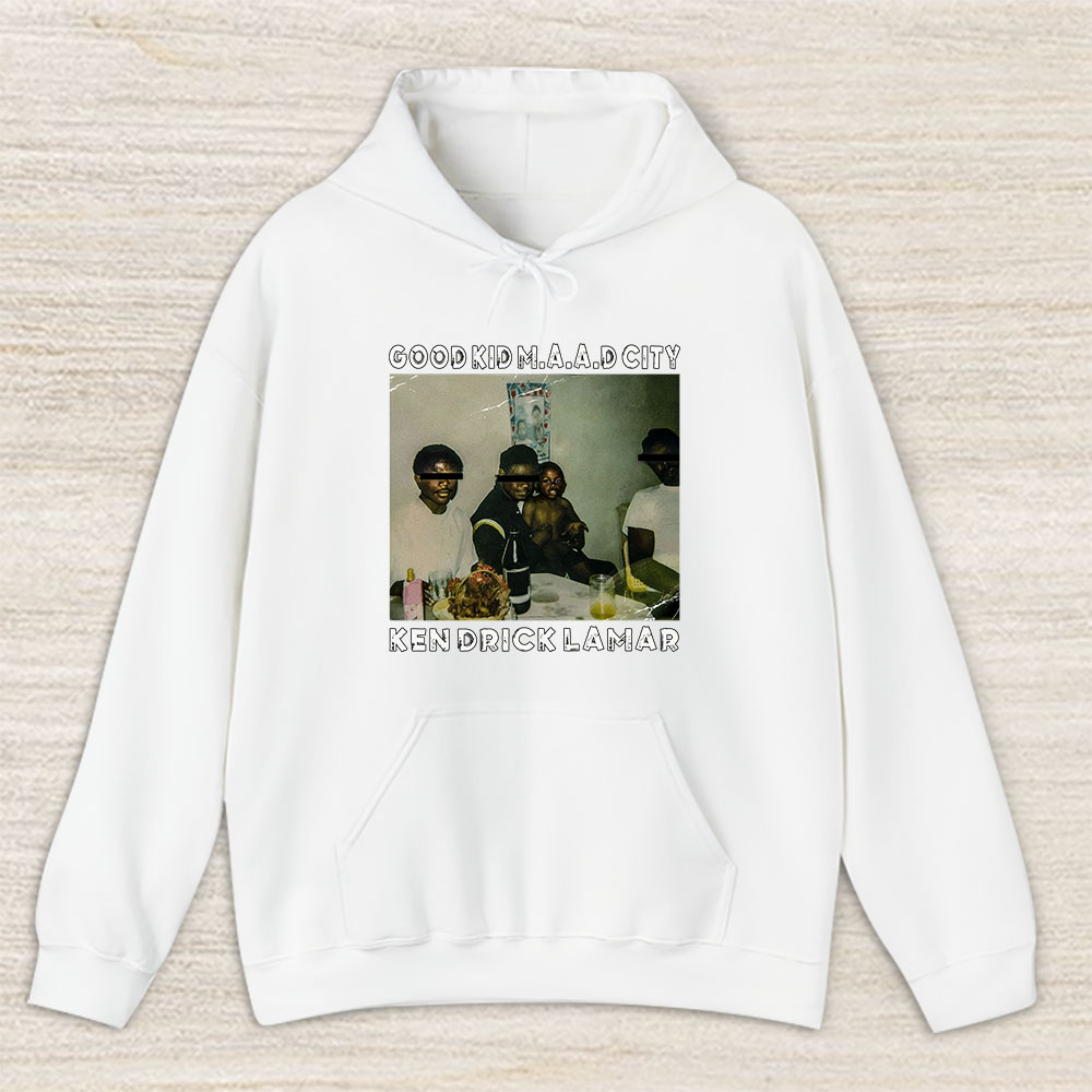 Vintage Kendrick Lamar Fan Hoodie, Kendrick Lamar Good Kid Maad City Album Unisex Hoodie