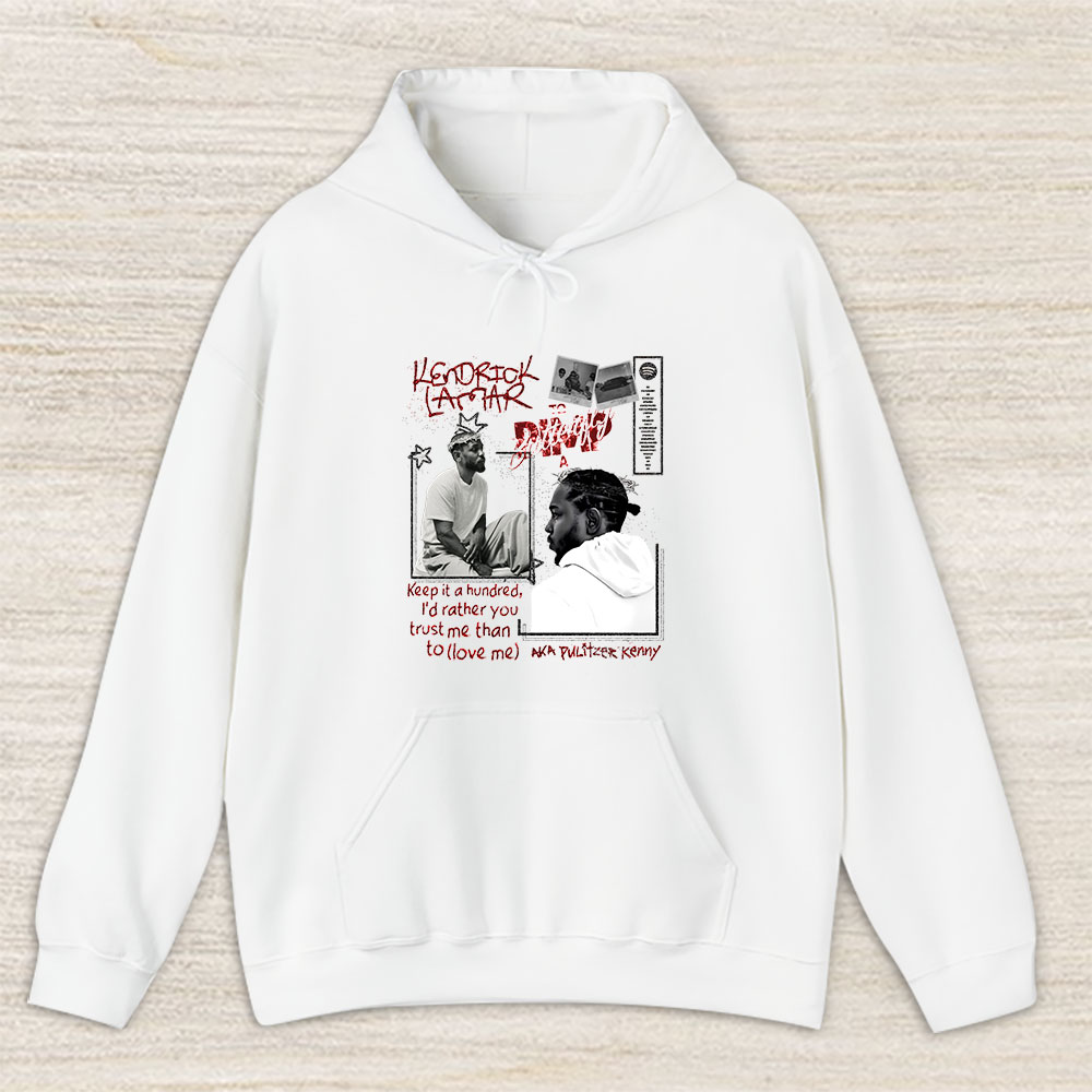 Vintage Kendrick Lamar Fan Hoodie, Kendrick Lamar Pulitzer Kenny Love Song Damn Album Unisex Hoodie