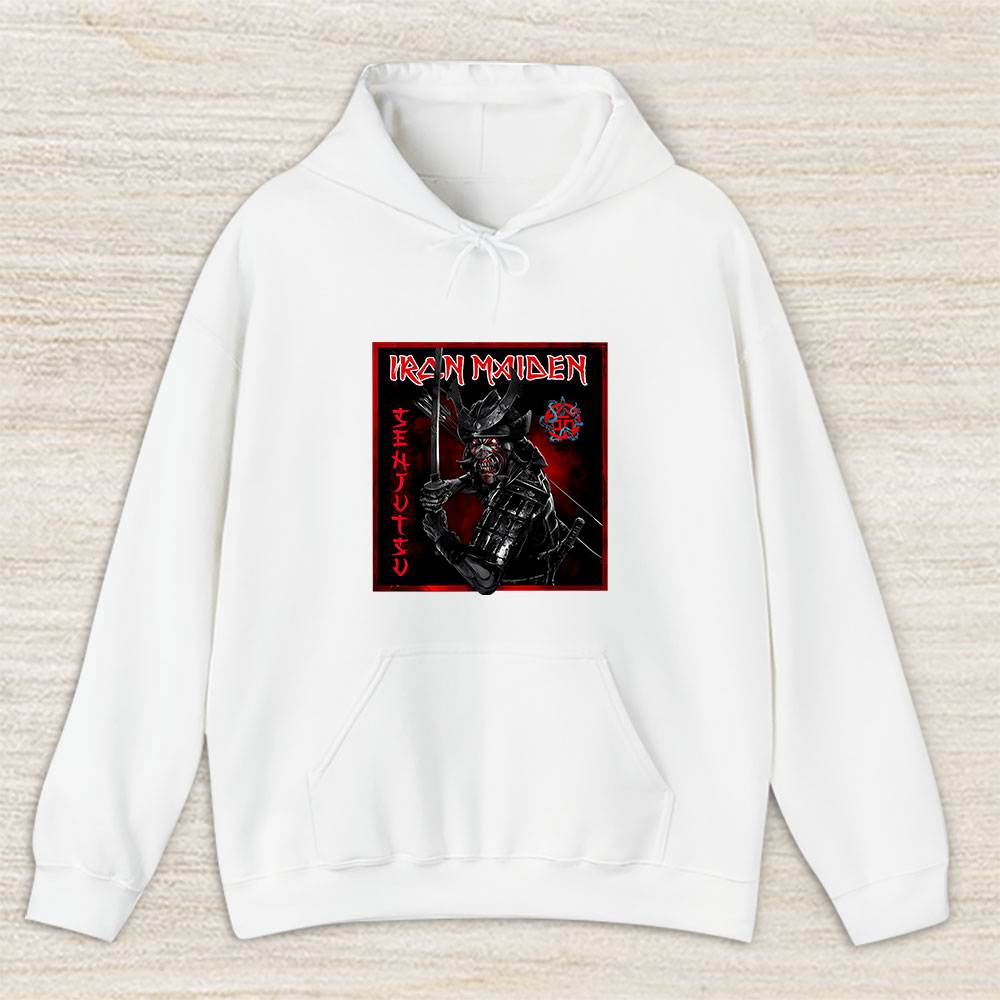 Vintage Iron Maiden Fan Hoodie, Iron Maiden Senjutsu Album Unisex Hoodie