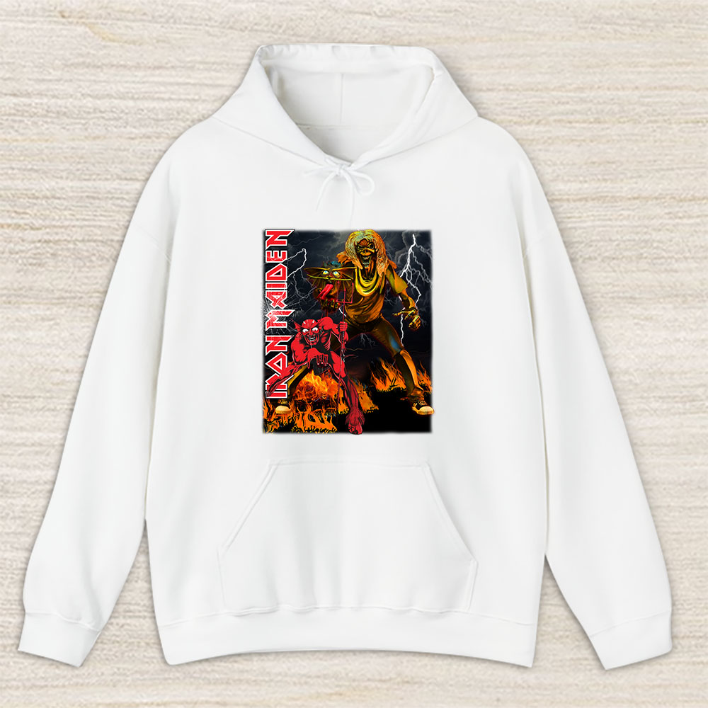 Vintage Iron Maiden Fan Hoodie, Iron Maiden The Number Of The Beast Album Unisex Hoodie
