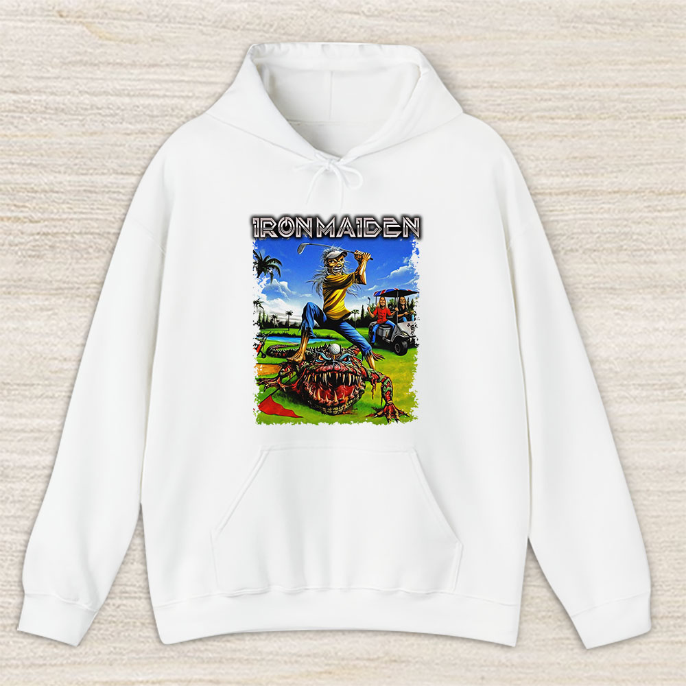Vintage Iron Maiden Fan Hoodie, Iron Maiden The Evil In Florida Heavy Metal Band Unisex Hoodie