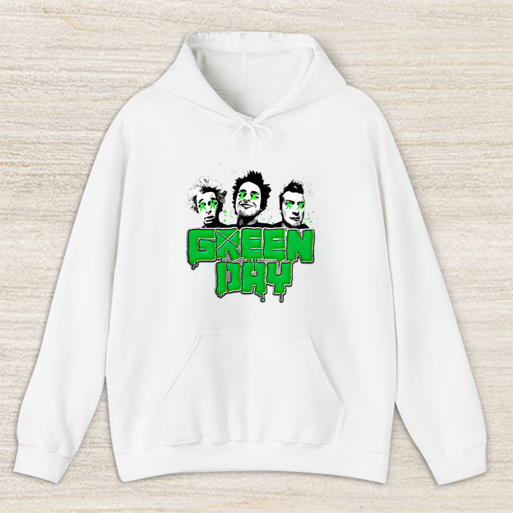 Vintage Green Day Fan Hoodie, Green Day Rock Band Green Dayers Unisex Pullover Hoodie