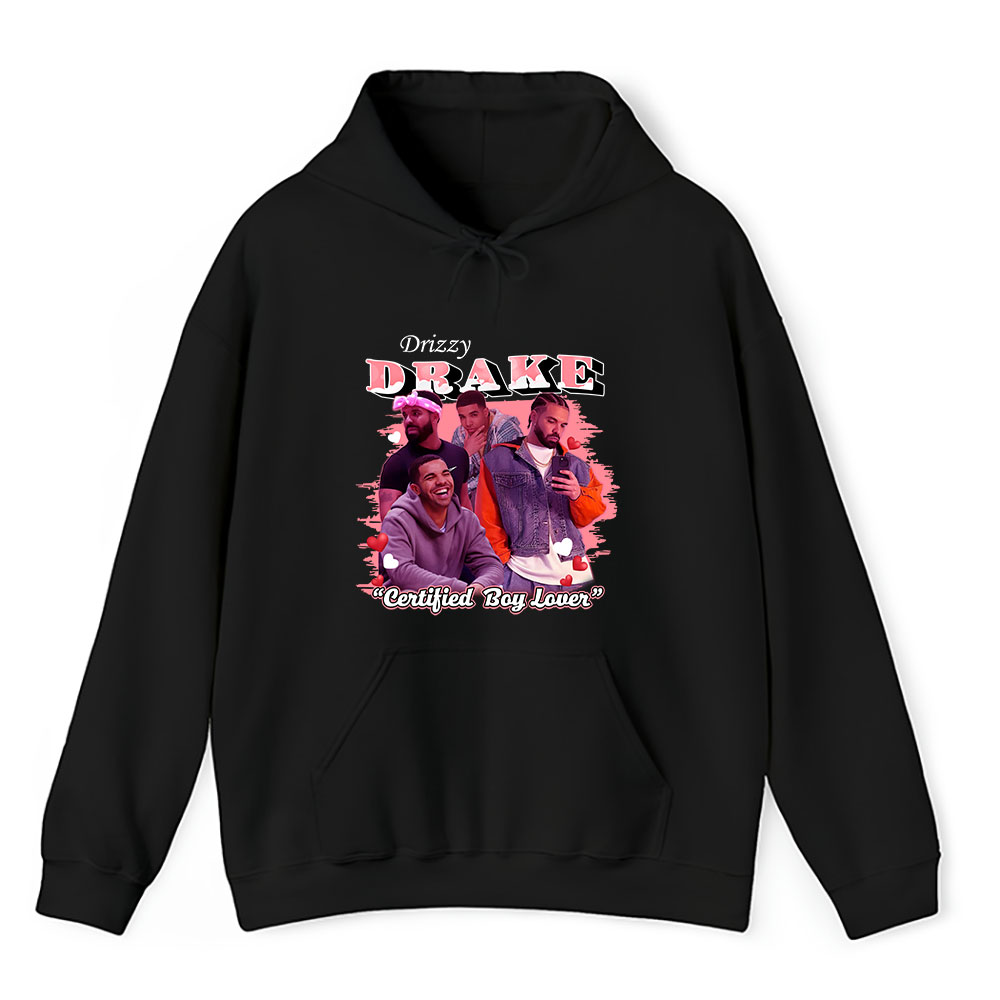 Vintage Drake Certified Fan Hoodie, Drake Certified Lover Boy Its All A Blur Unisex Hoodie