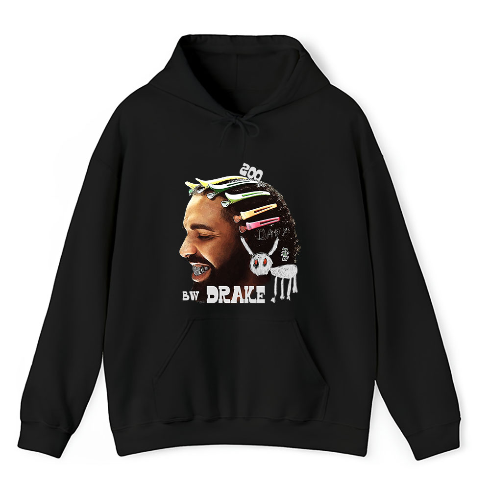 Vintage Drake Drizzy Fan Hoodie, Drake Drizzy The 6 God Aubrey Ovo King Champagne Papi Unisex Hoodie