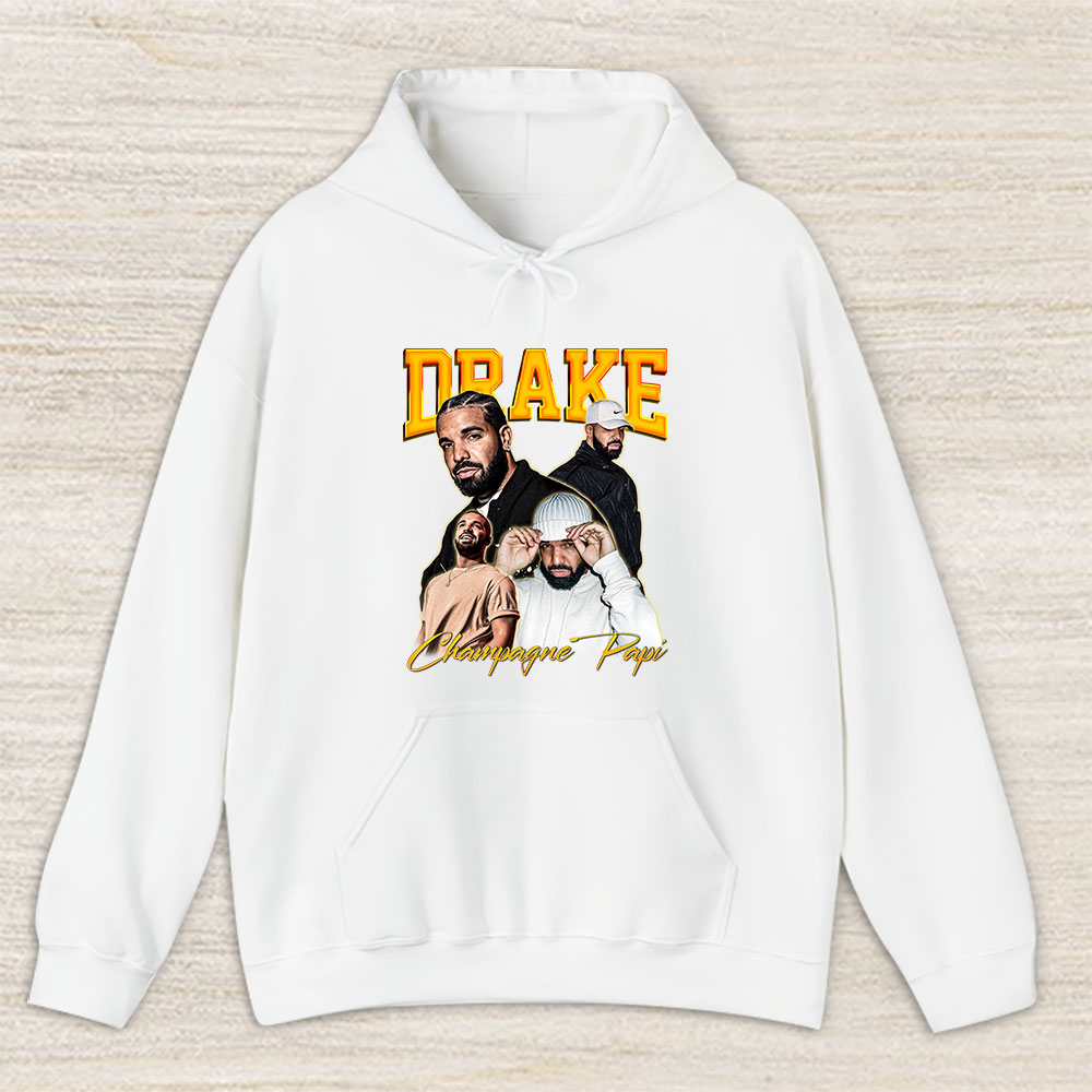 Vintage Drake Drizzy Fan Hoodie, Drake Drizzy The 6 God Aubrey Ovo King Champagne Papi Unisex Hoodie