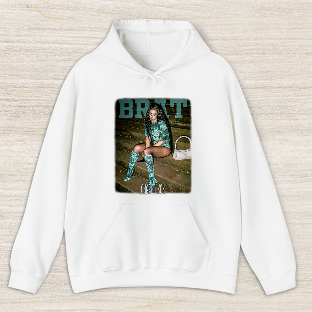 Vintage Charli Xcx Fan Hoodie, Charli Xcx Angel Charli Baby Cxc Brat Album Unisex Hoodie