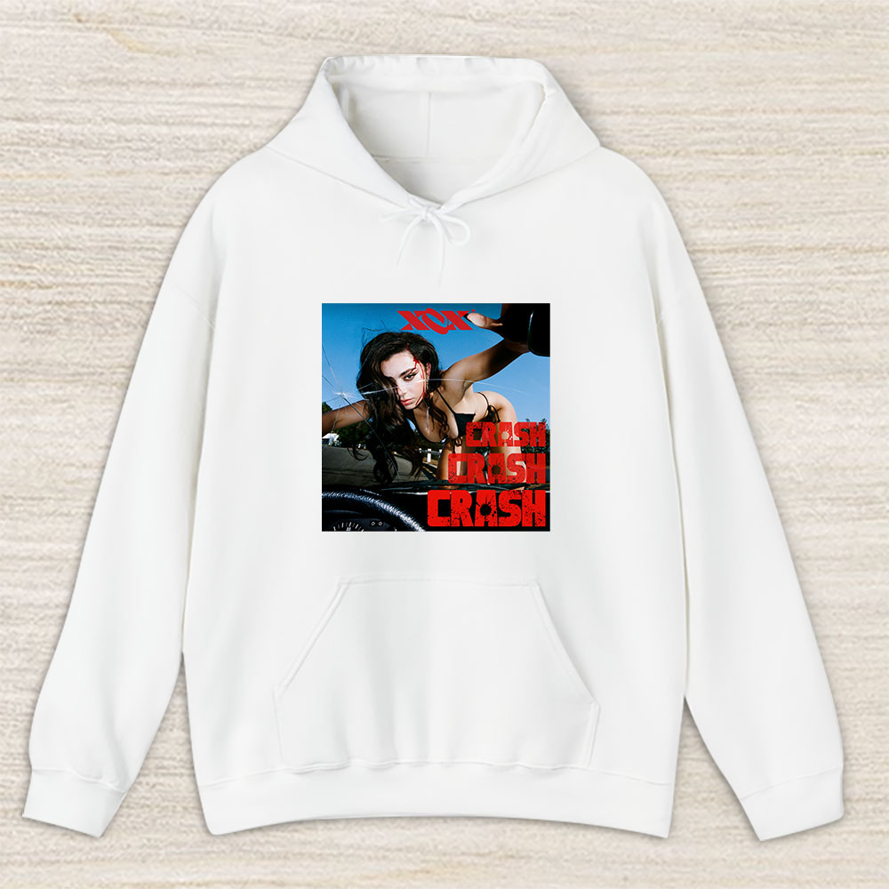 Vintage Charli Xcx Fan Hoodie, Charli Xcx Crash Deluxe Album Unisex Hoodie