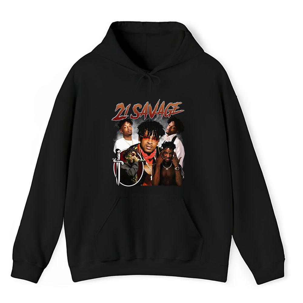 Vintage 21 Savage Fan Hoodie, 21 Savage Shyaa Bin Abrahamjoseph Savage Unisex Hoodie For Fans