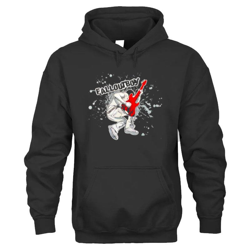 Vintage Fall Out Fan Hoodie, Fall Out Boy Never Trust A Band That Wouldn&8217;t Bleed For You Unisex Hoodie